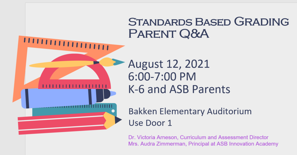 Standards Based Learning Grading Parent Q&A