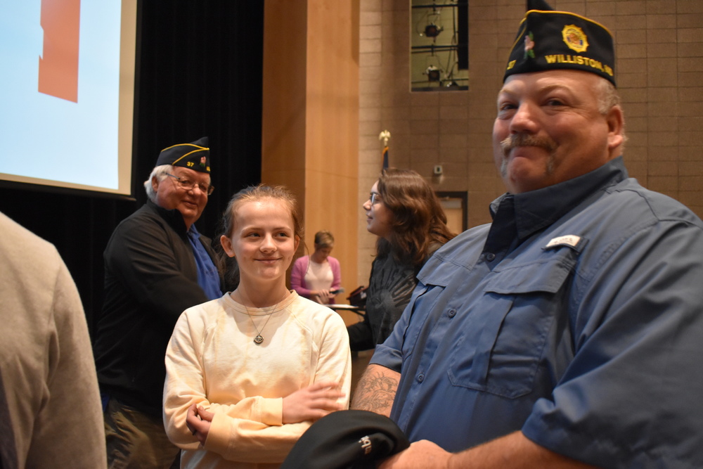 Local Veterans and Students