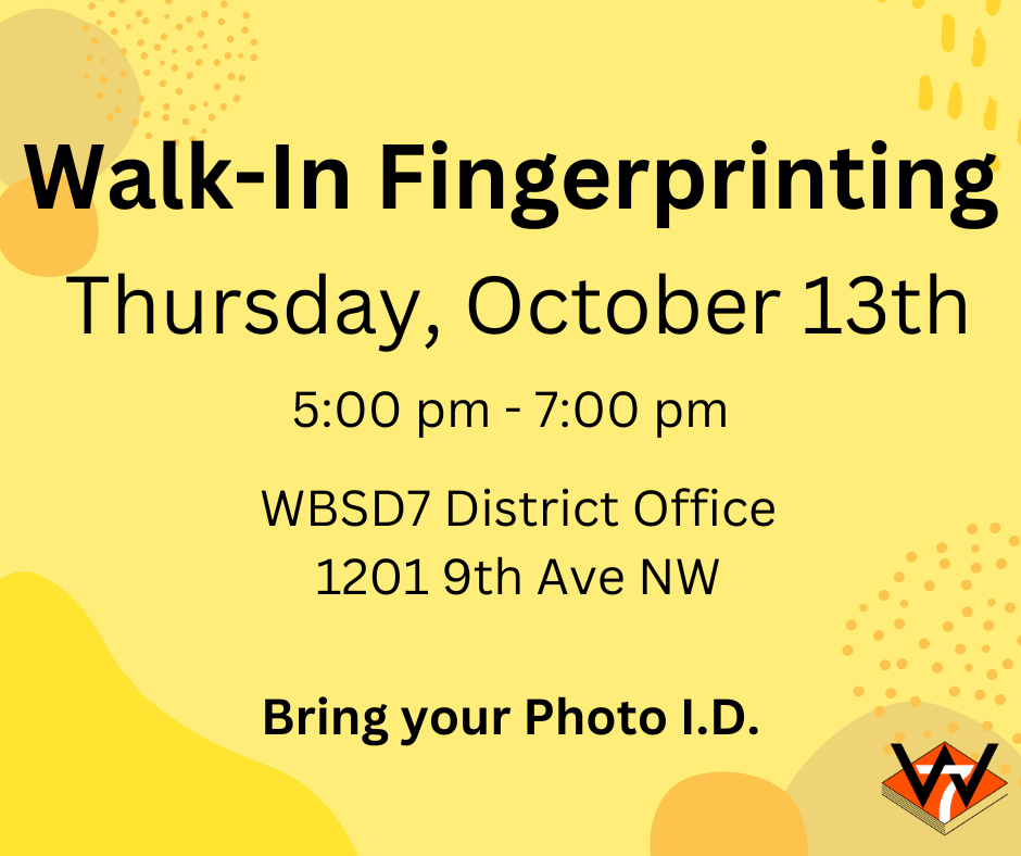 Walk In Fingerprinting