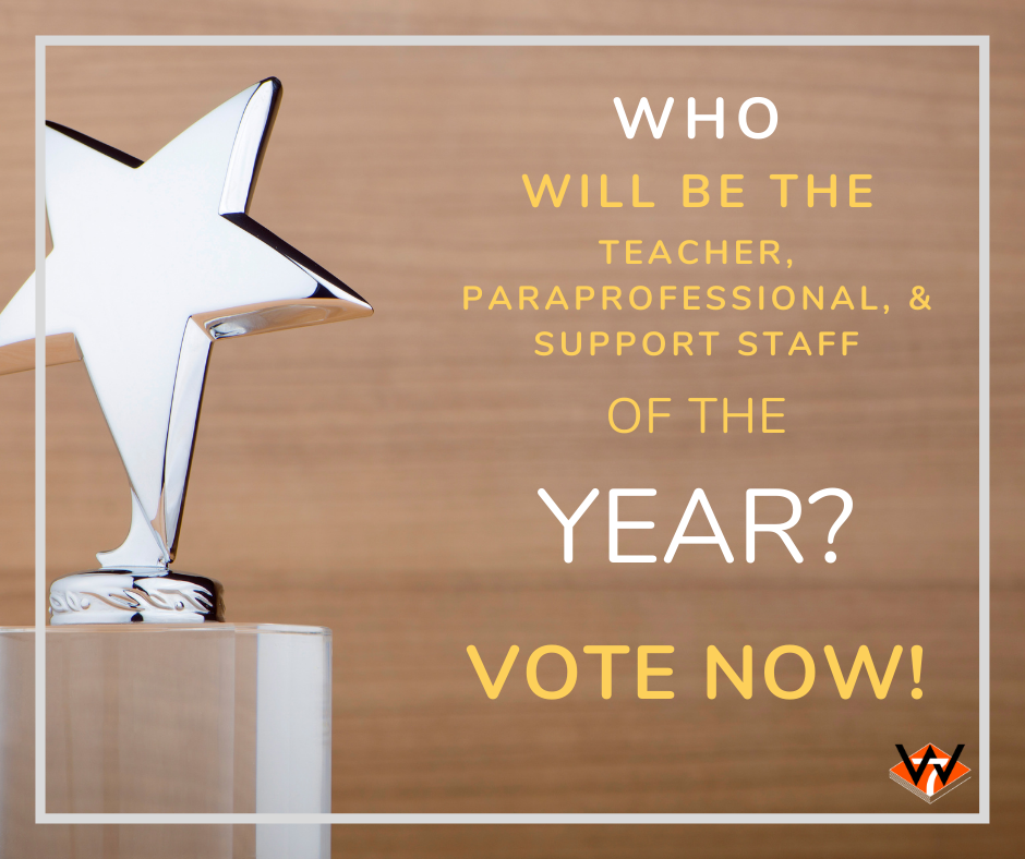 WBSD7 PAC Teacher Paraprofessional And Support Staff Of The Year 