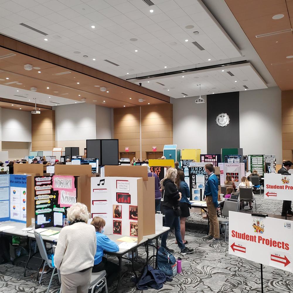 Students at Science Fair