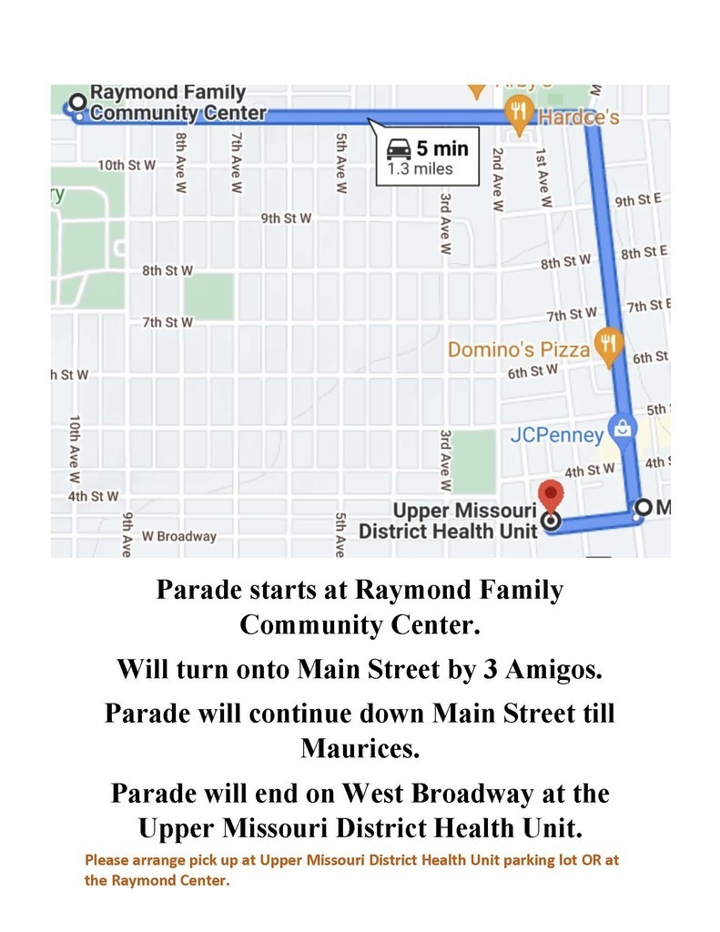 Parade Map