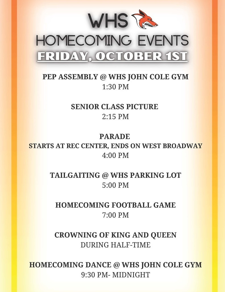 Homecoming Activities