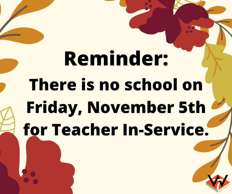 No School 11/5/2021.
