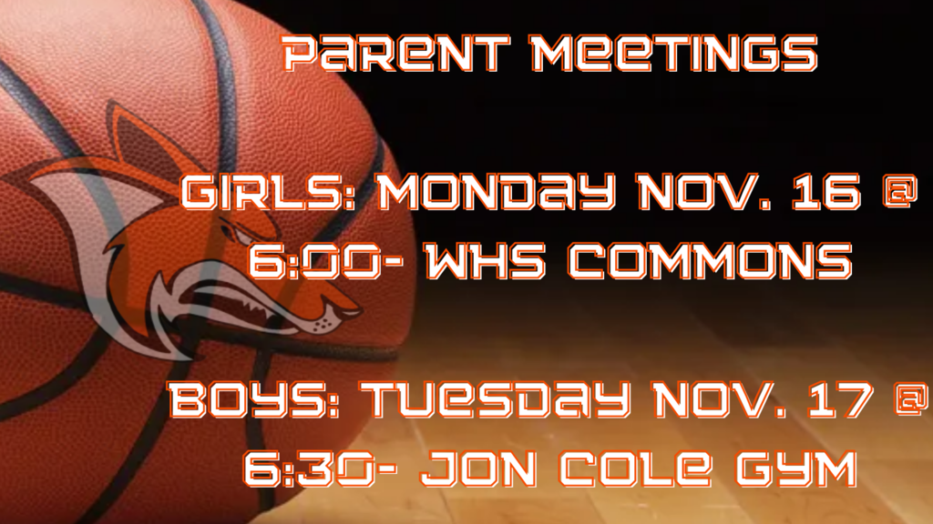 Basketball Parent Meeting