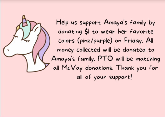 Fundraiser for Amaya