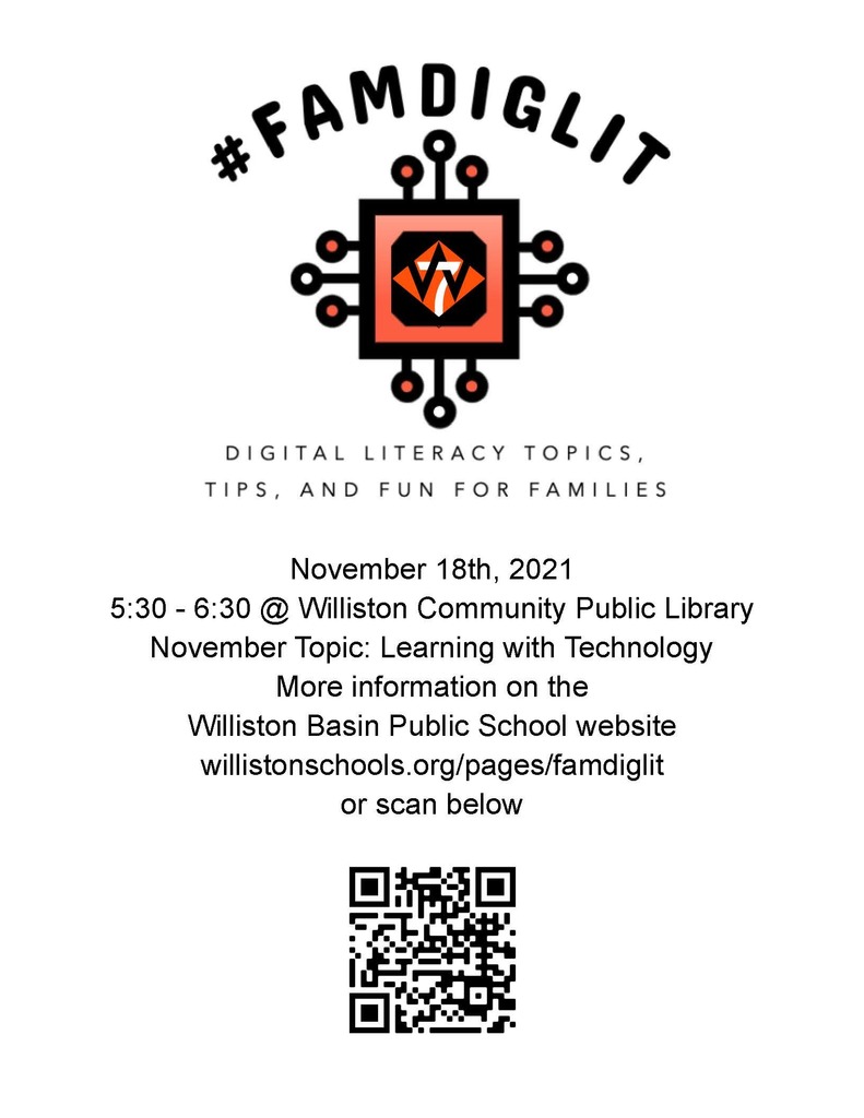 Family Digital Literacy Night 11/18/2021
