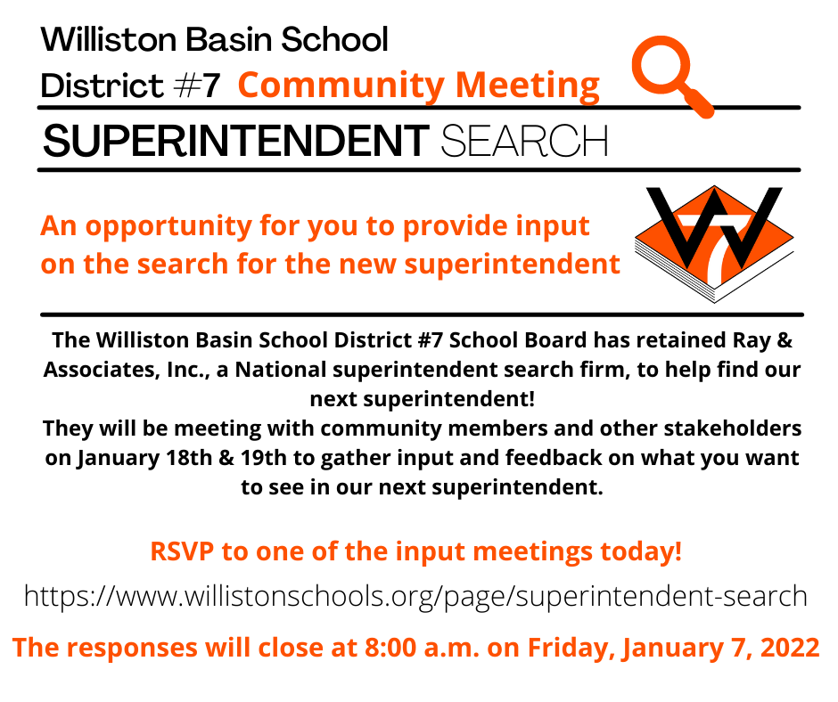 Superintendent Search Input Meetings