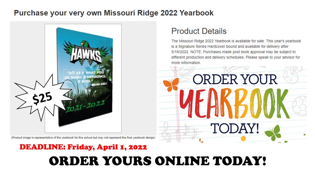 Yearbook Order