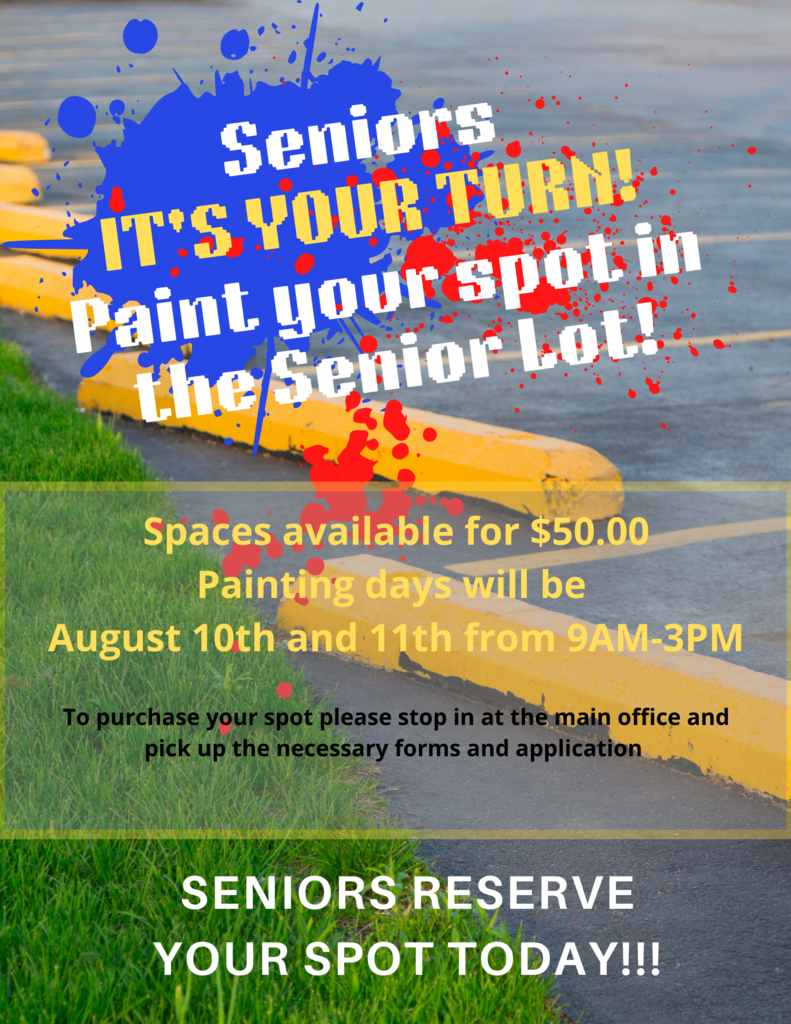 2022-2023 Senior Parking