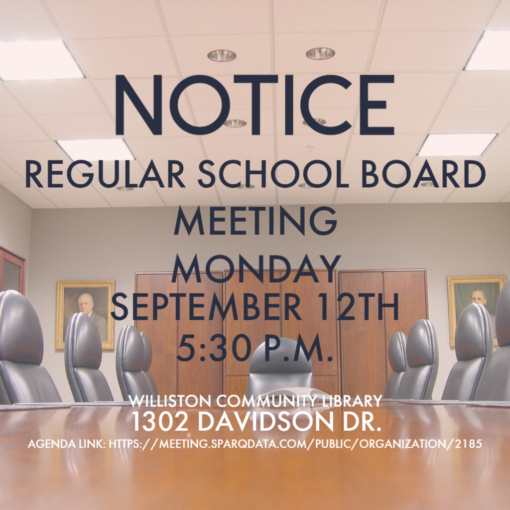Regular School Board Meeting 9/12/2022